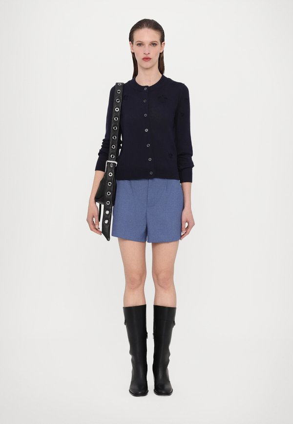 ALPHA SECO STARS USED - Cardigan - encre2