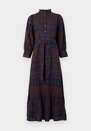 MAREVA LONG DRESS - Nappali ruha - burgundy
