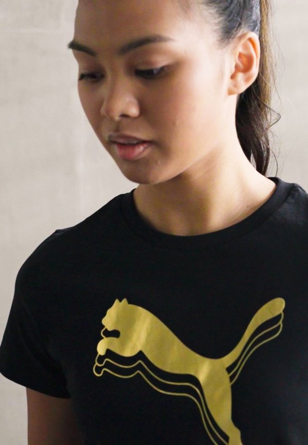 METALLIC TEE - Print T-shirt2