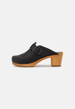 MALULO SQUARE OPEN - Clogs - black