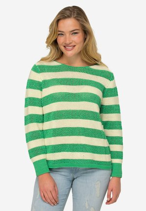 RINGEL STRUKTURMIX RUNDHALS - Jumper - light green