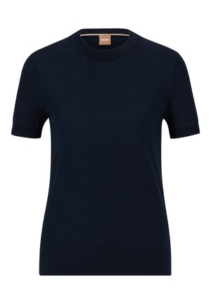 BOSS FALYSSIASI - Basic T-shirt - dark blue