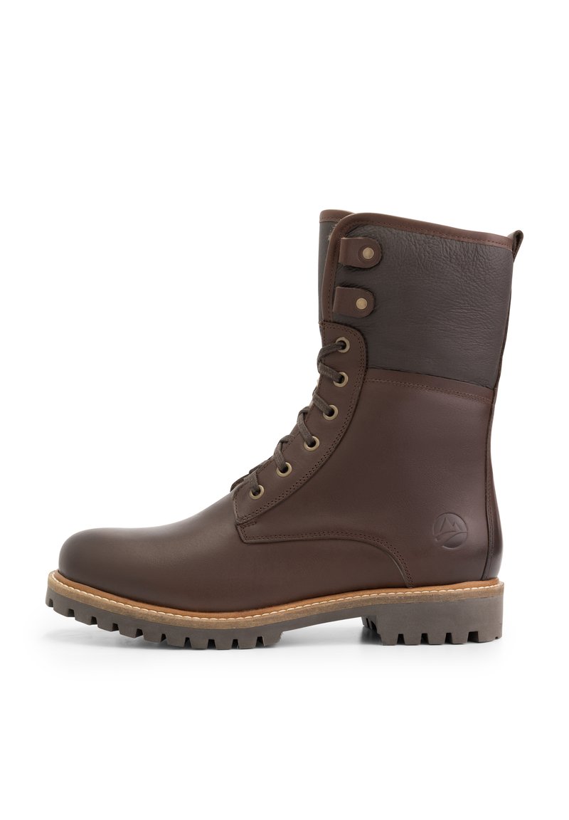 Travelin HOLM - Bottes à lacets - brown