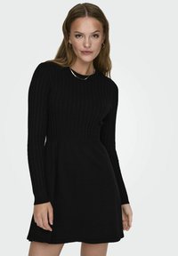 ONLY ONLFIA CABLE  NOOS - Abito in maglia - black