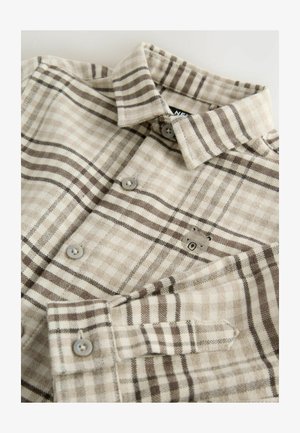 Next REGULAR FIT - LONG SLEEVE CHECK CHARACTER - Hemd - neutral tan