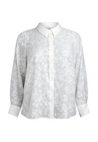 MIT TON-IN-TON-MUSTER - Užsagstoma palaidinė - off white