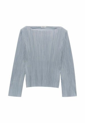 STOCKH LM Studio DUA PLEATED LONG SLEEVE - Blouse - blue