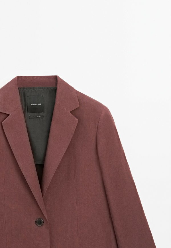 TWO - Blazer - mottled bordeaux4