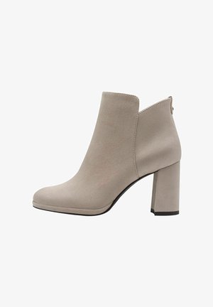 Tamaris Bottines à talons hauts - taupe