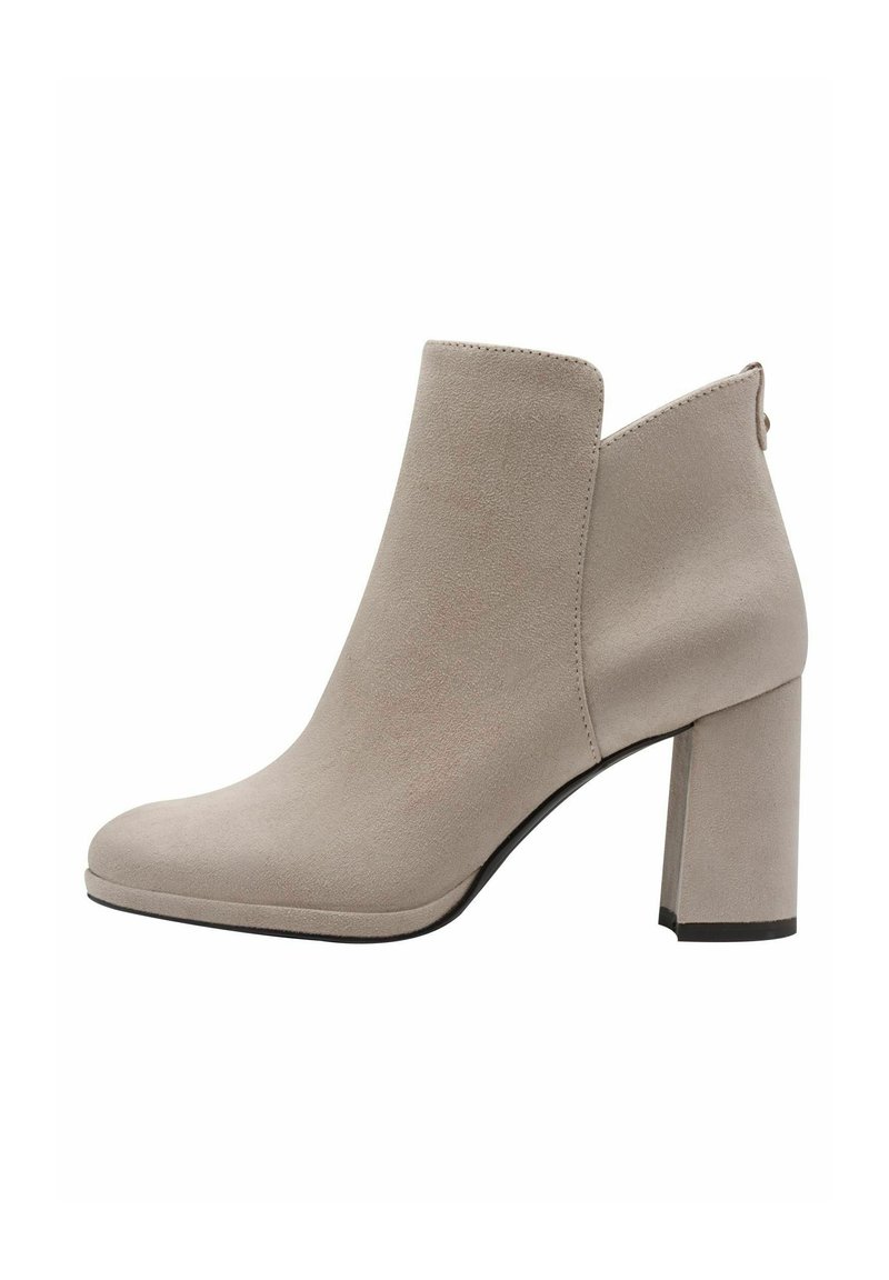 Tamaris Bottines à talons hauts - taupe