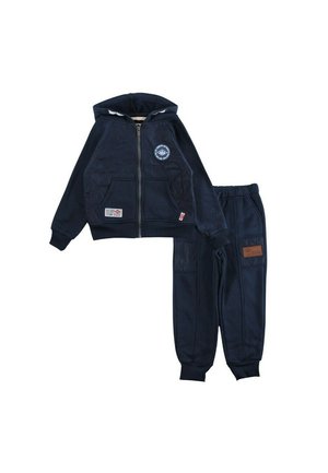 ENSEMBLE IMPRIMÉ  - Sweat zippé - marine