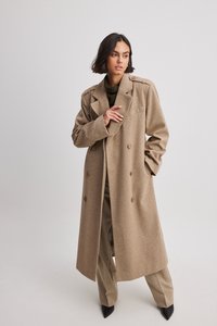 NA-KD - Trenchcoat - beige Miniatuurafbeelding 1