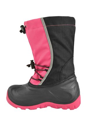 Snowboot/Winterstiefel - fuchsia schwarz