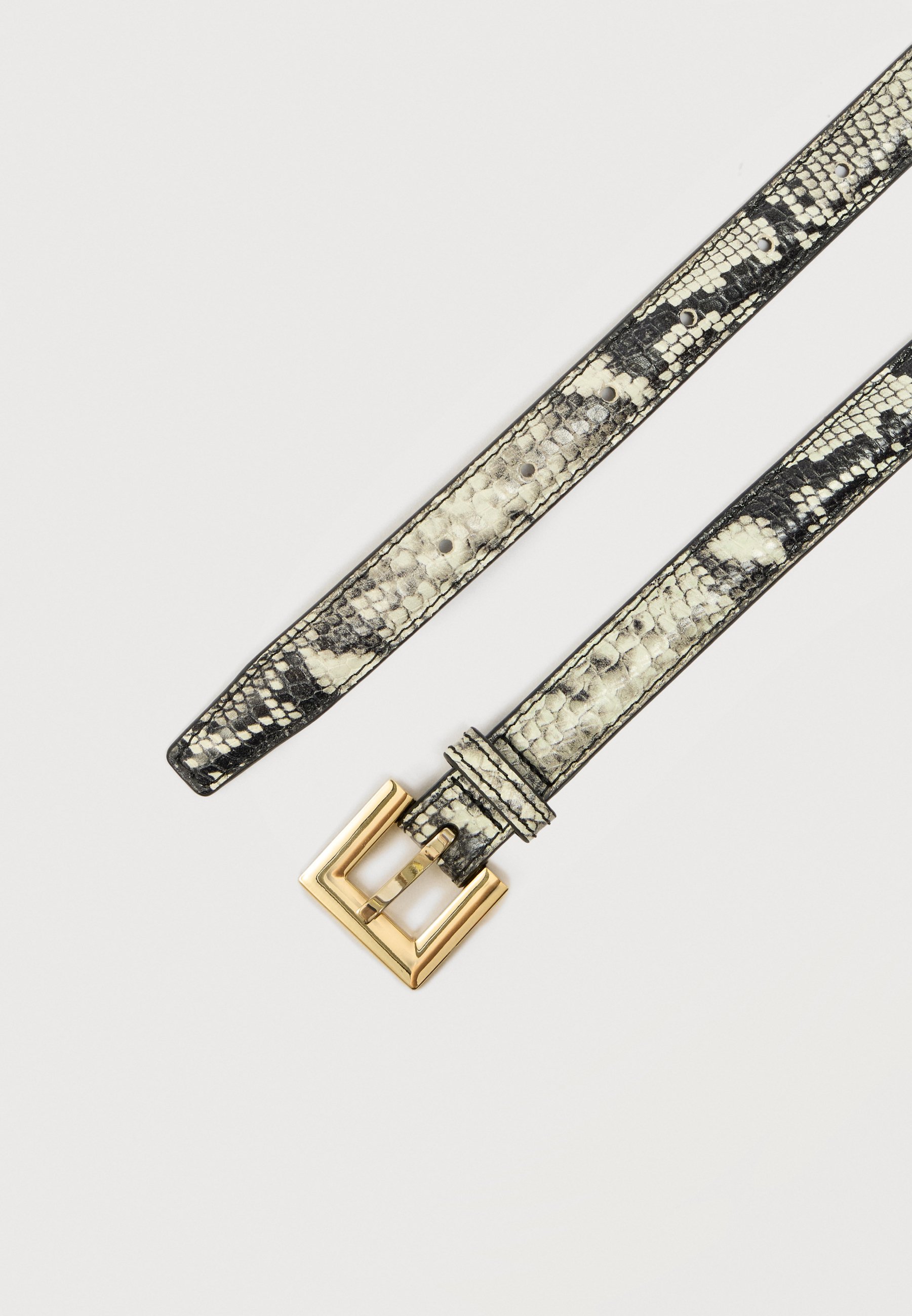 ANINE BING NICOLA BELT - Belt - white/black/multi-coloured