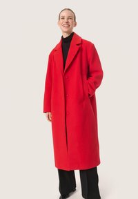 SLRubie Long - Classic coat - salsa