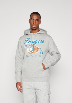 MLB LA DODGERS CHAMPS RING HOODIE - Club wear - grey
