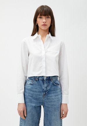 Koton Buttoned Draped Long Sleeve Camicia Donna