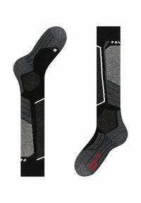 FALKE INTERMEDIATE - Kniestrümpfe - black mix