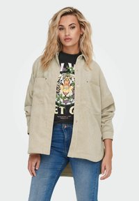 ONLY JANINE-RAI - Summer jacket - braun