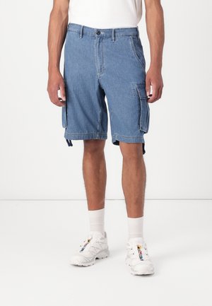 Denimové šortky - medium indigo