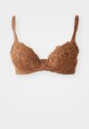 SEXY PADDED PLUNGE - Push-up podprsenka - light brown