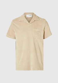 Selected Homme KURZARM - Polo majica - pure cashmere