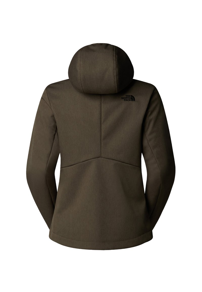 The North Face W QUEST HIGHLOFT SOFT SHELL JACKET - EU - Outdoorová bunda - new taupe grn dark heathr