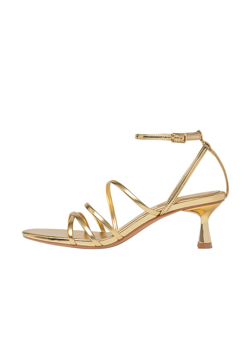 Stradivarius Sandalen goudkleurig