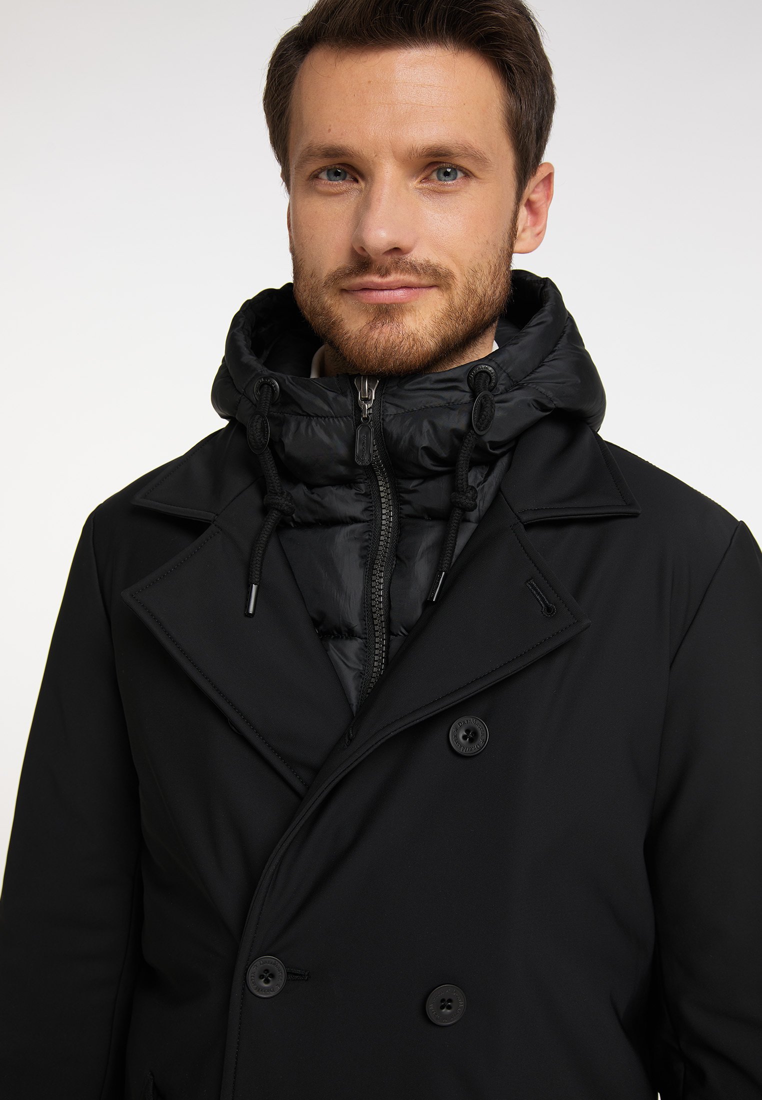DreiMaster DREIMASTER BOUNDRY - Winterjas - schwarz/zwart - Zalando.nl