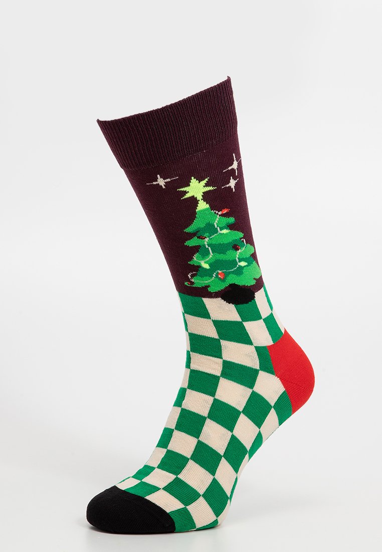 Happy Socks Socken dunkelrot