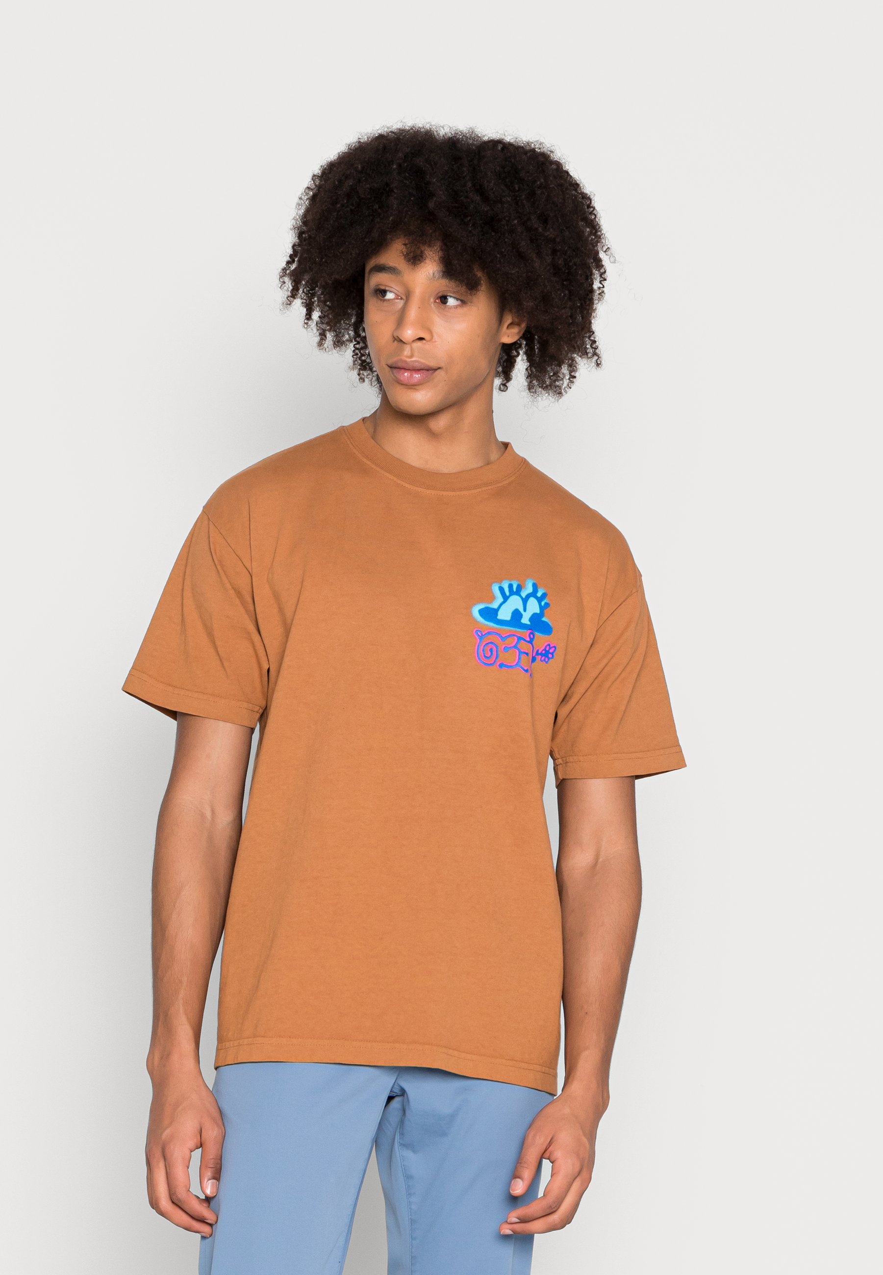 PEEK - Print T-shirt - brown sugar 