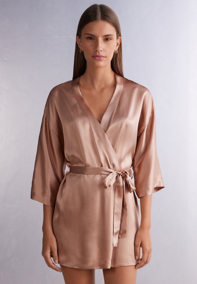 Intimissimi KIMONO - Župan - natürlich i satin pink