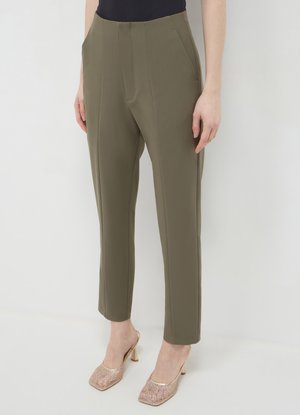 Calliope VITA ALTA - Trousers - verde militare scuro
