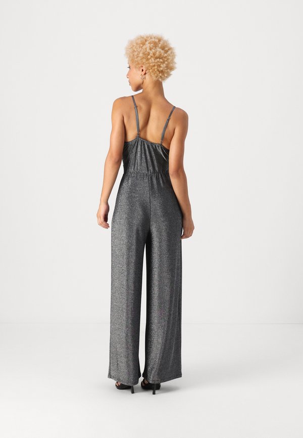 MEGAN GLITTER WIDE LEG  - Jumpsuit - silver4
