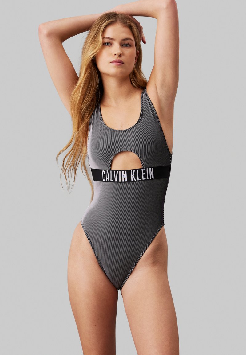Calvin Klein Swimwear ONE PIECE - Fürdőruha - black