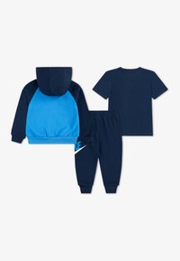 Nike Sportswear COLOR BLOCKED SET UNISEX  - Sweatshirt - midnight navy