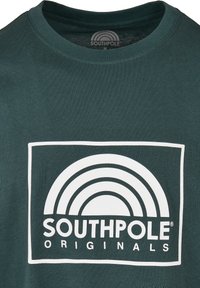 Southpole T-Shirt print - bottlegreen