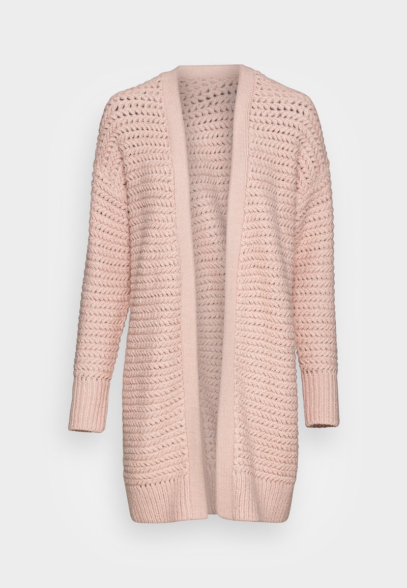 cardigan rose gold