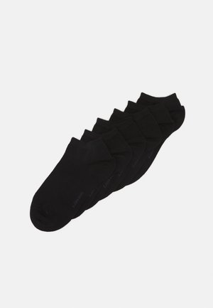 SOCK STEP SOLID 6 PACK - Calze - black
