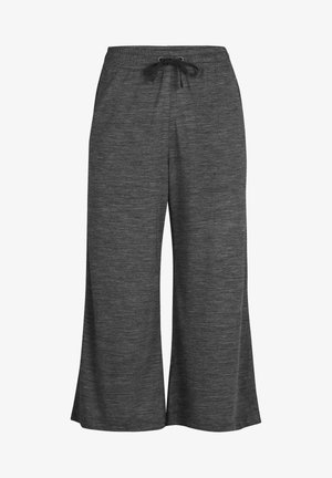 W MERINO YANNI CULOTTES - Tracksuit bottoms - monsoon hthr