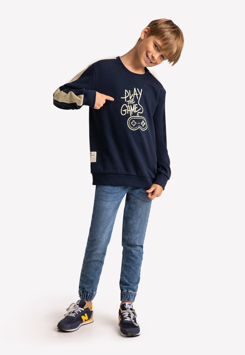 Kinder Pullover | Volcano B PLAY JUNIOR Sweatshirt navy/dunkelblau - RF03310 Kinder Pullover | Volcano B PLAY JUNIOR Sweatshirt navy/dunkelblau - RF03310