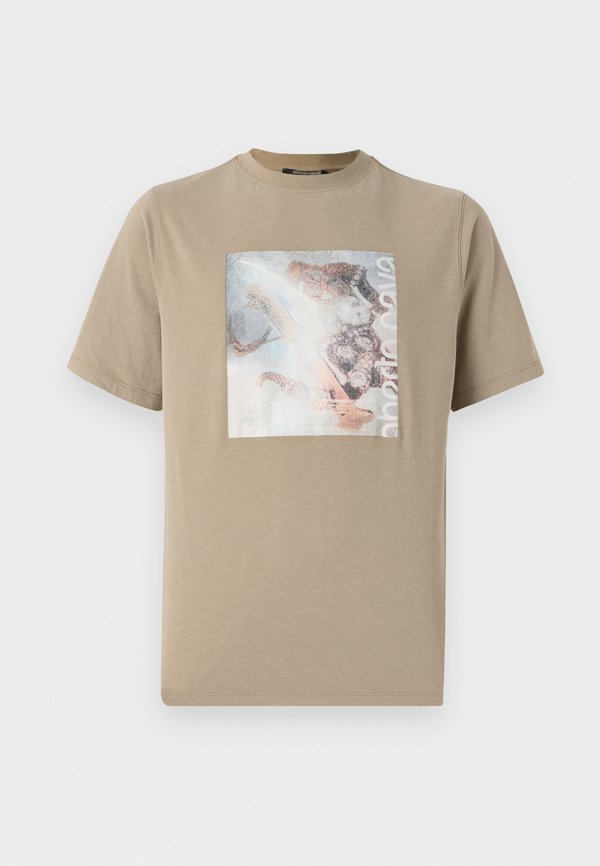 FLYER JEWELLERY PRINT - Print T-shirt - kaki3