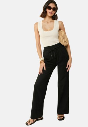 Friends Like These REGULAR FIT  WIDE - Kelnės - black