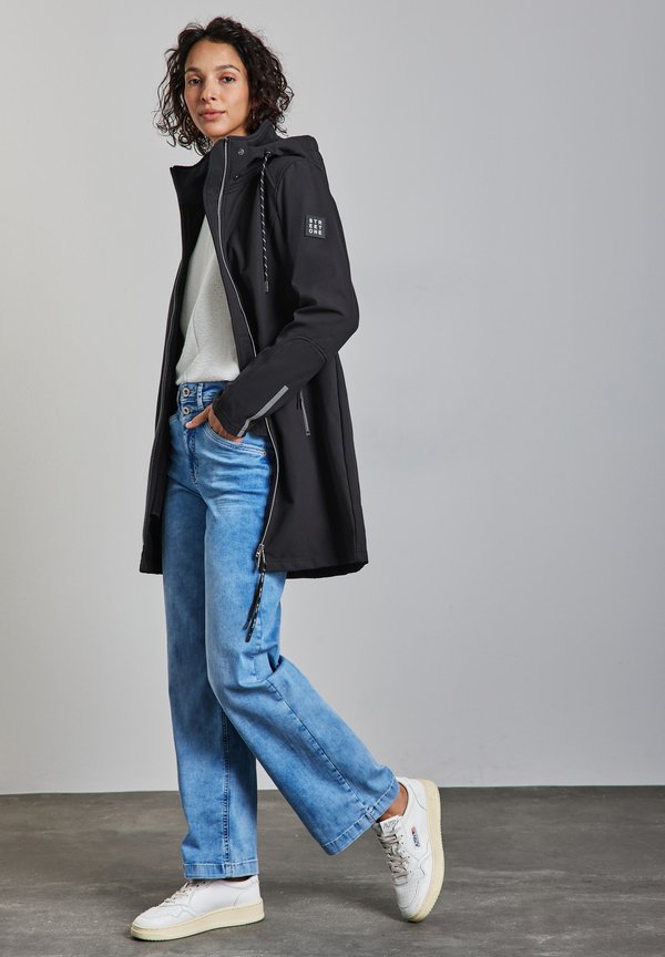 MIT TEFLON - Parka - blau