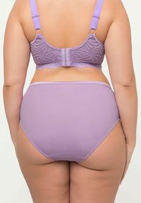 Ulla Popken CHEVRON STRETCH  - Briefs - lilac