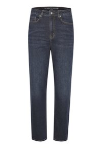 Džinsi ar taisnām starām - dark blue retro wash
