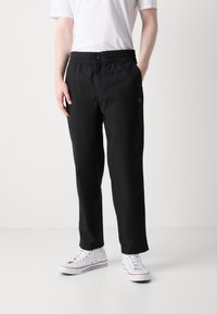 Calvin Klein Jeans CROPPED - Pantaloni - black