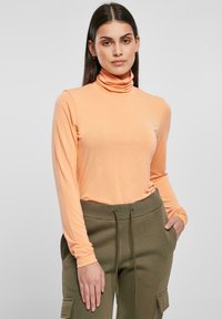 Urban Classics - TURTLENECK LONGSLEEVE - Hosszú ujjú felső - papaya Miniatűr kép 1