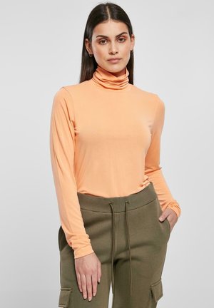 TURTLENECK LONGSLEEVE - Long sleeved top - papaya