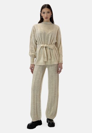 Elara SET  - Strickpullover - beige